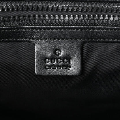 Gucci Techno Canvas Web Double Buckle Backpack Black 5 of 9