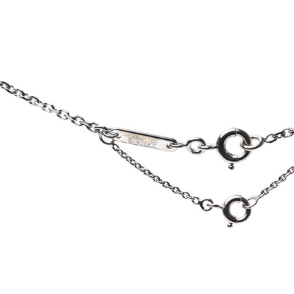 Cartier 18K White Gold Diamond Small Hearts and Symbols Pendant Necklace 4 of 5