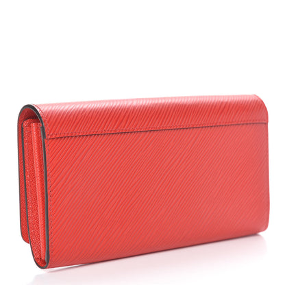 Louis Vuitton Epi Twist Wallet Coquelicot 3 of 9