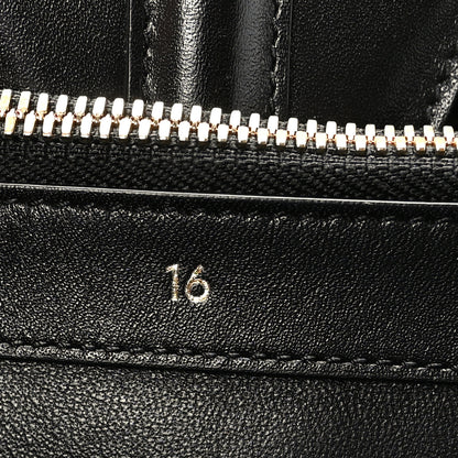 Celine Satinated Calfskin Medium 16 Top Handle Bag Black 7 of 10