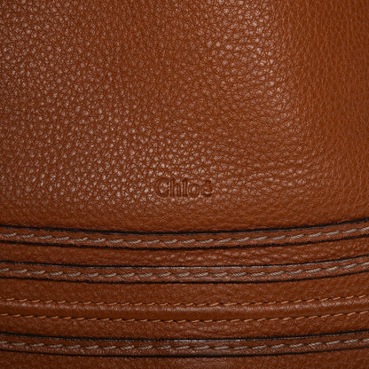 Chloe Calfskin Large Marcie Satchel Tan 8 of 25