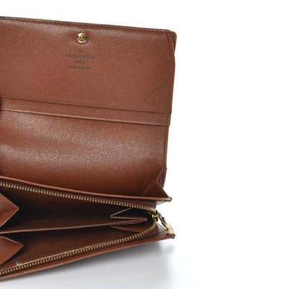 Louis Vuitton Monogram Porte-Monnaie Tresor Wallet 5 of 11