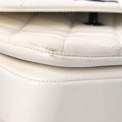 Chanel Lambskin Quilted Small Trendy CC Dual Handle Flap Bag White 17 of 20