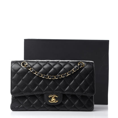Chanel Caviar Quilted Medium Double Flap Black 13 of 13