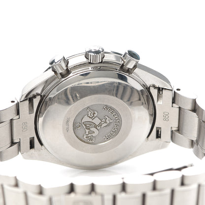 Omega Stainless Steel 39mm Speedmaster Triple Calendar Chronograph Automatic Watch Blue 3523.80 4 of 5