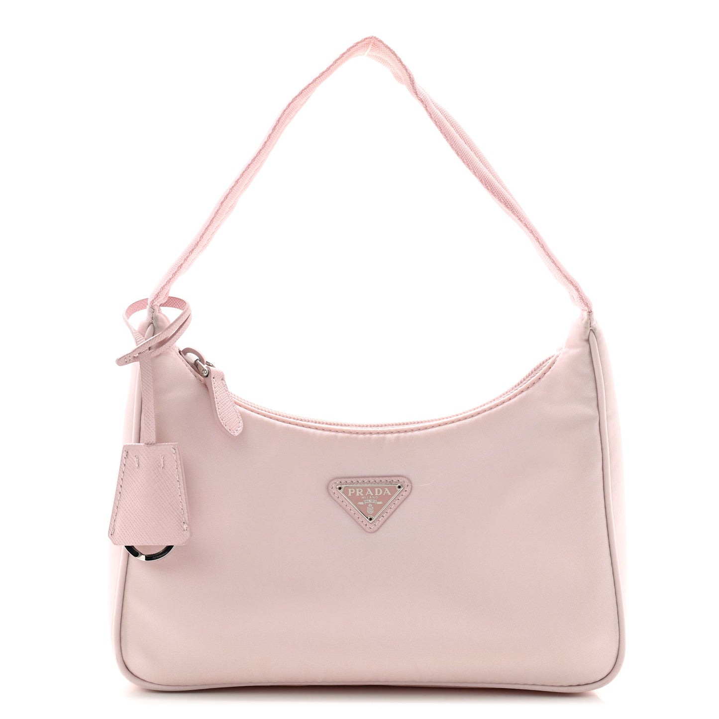 Tessuto Nylon Saffiano Re-Edition 2000 Bag Alabastro