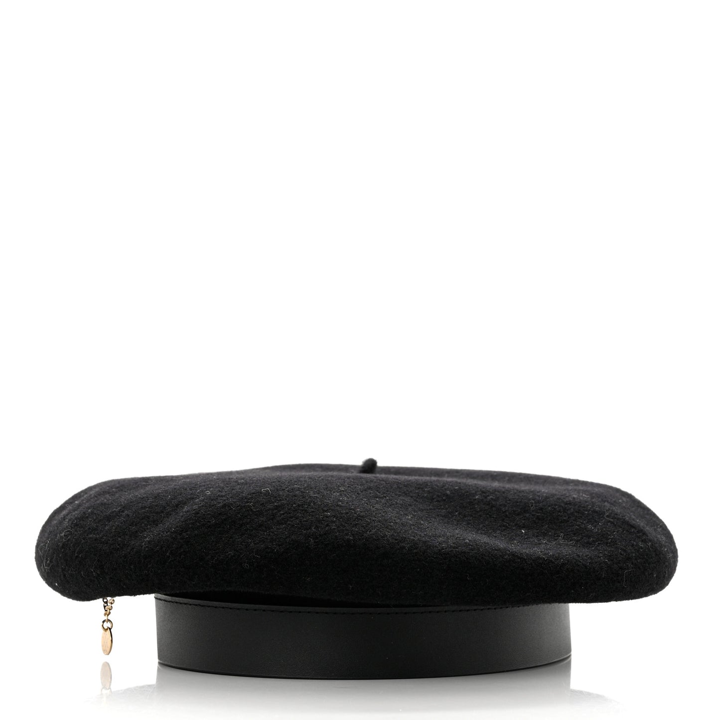 Merinos Wool Felt Felicity Beret Hat 57 Black