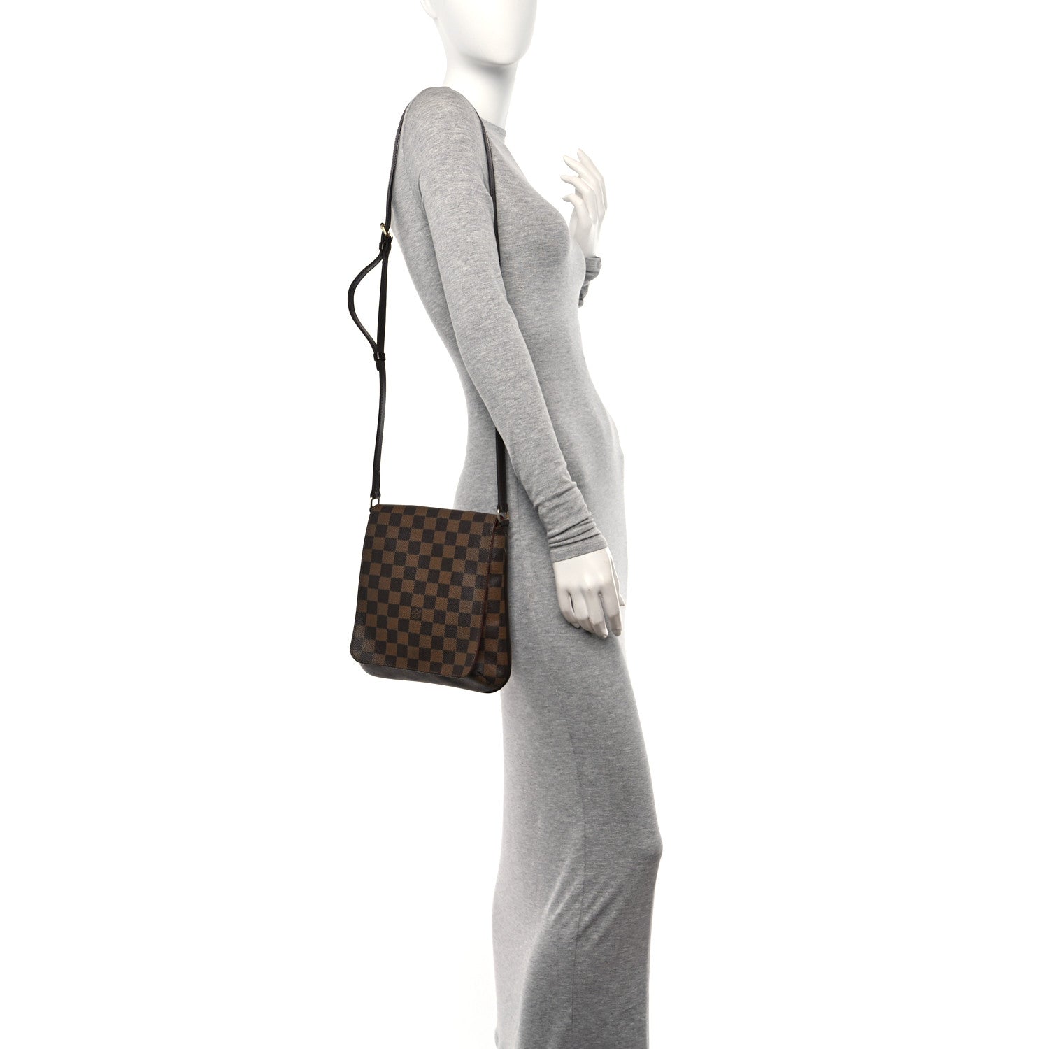 Louis Vuitton Damier Ebene Musette Salsa 2 of 9