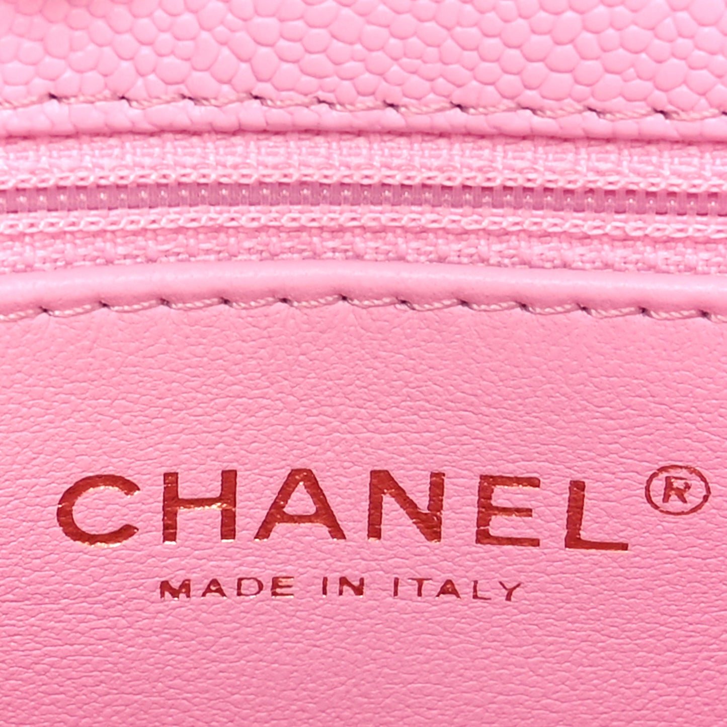 Caviar Quilted Mini Sweetheart Flap Lilac