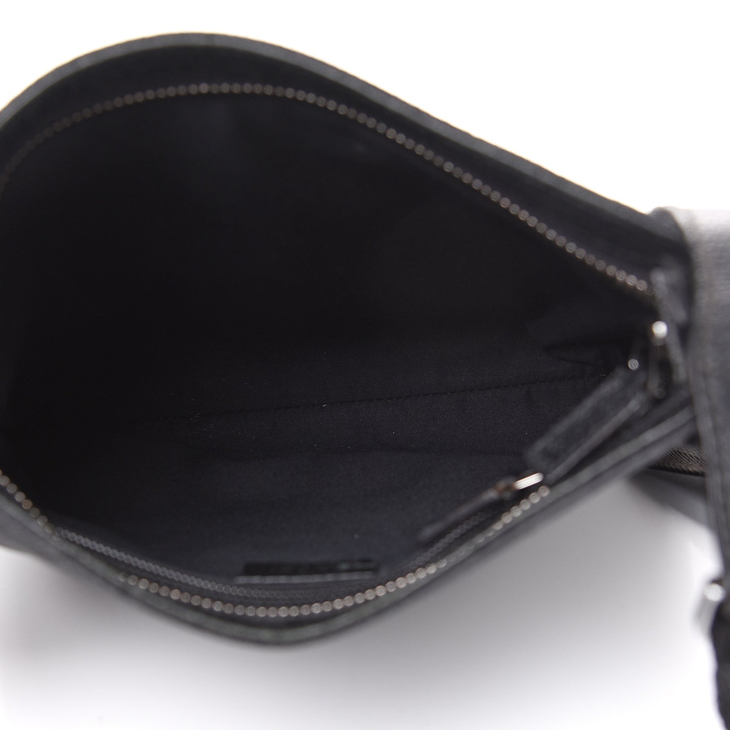 Monogram Flat Messenger Bag Black