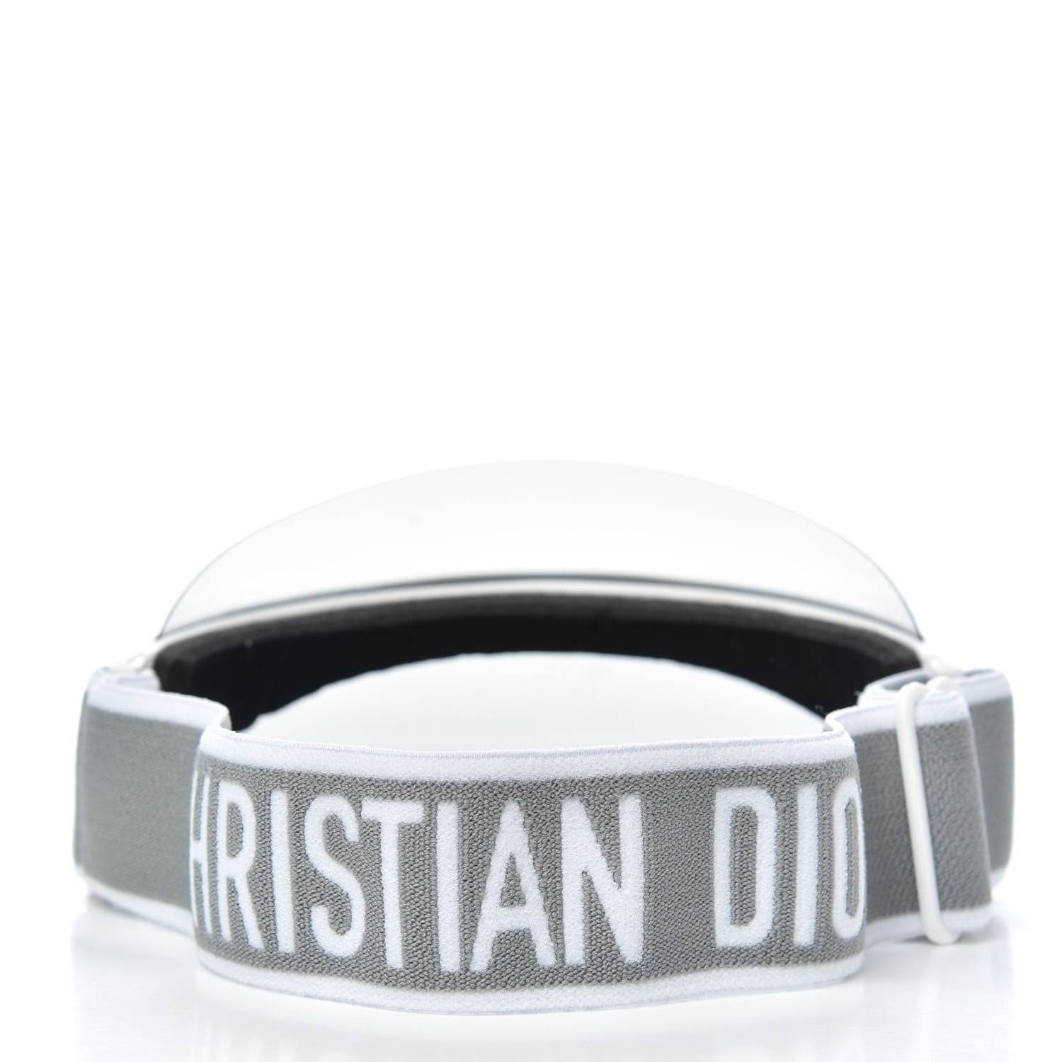 Christian Dior Mirrored DiorClub1 Sun Visor Grey 3 of 6