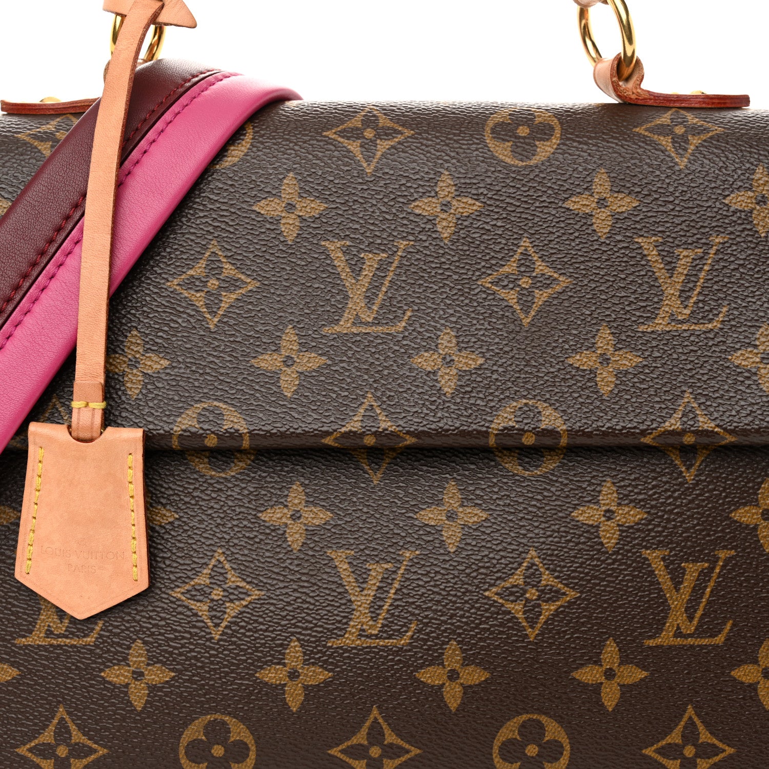 Louis Vuitton Monogram Cluny BB Bordeaux Fuchsia 7 of 10