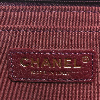 Chanel Caviar Quilted XXL Travel Flap Bag Burgundy 6 of 10