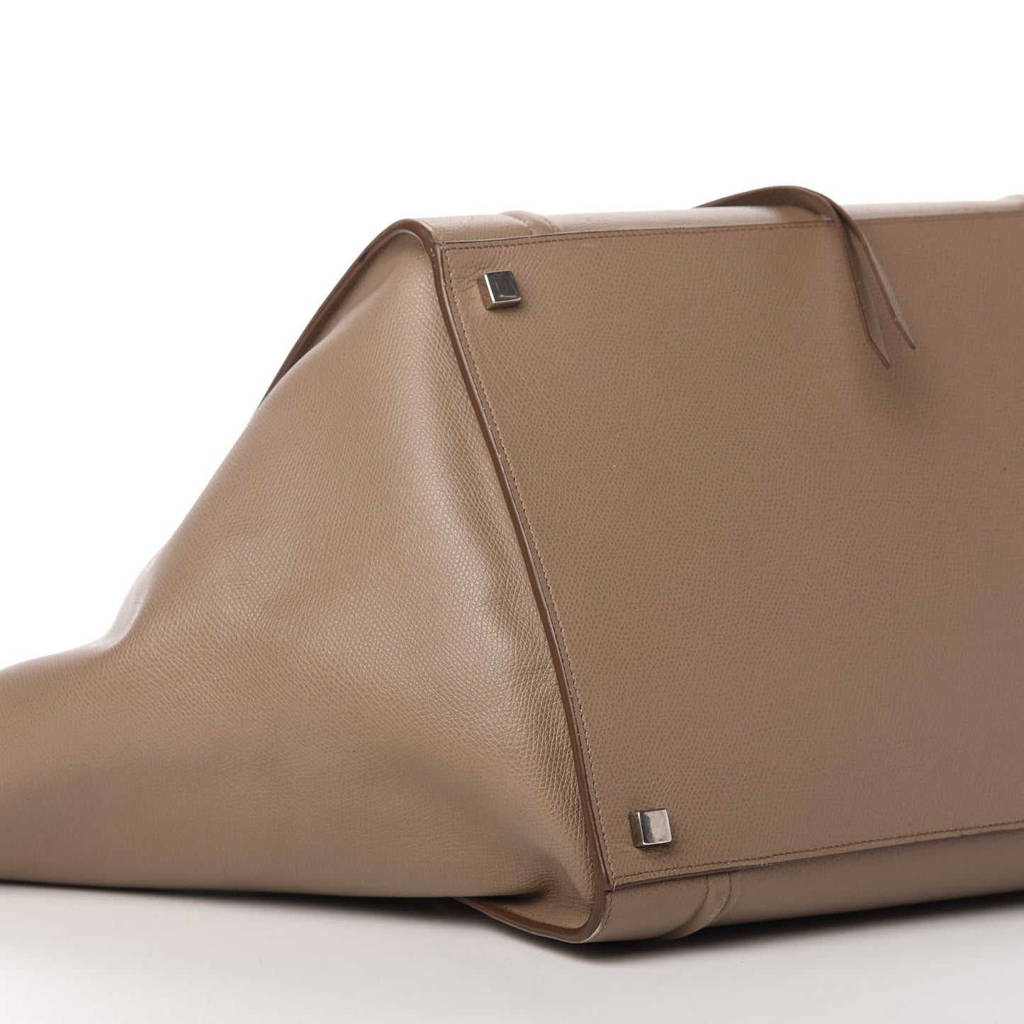 Grained Calfskin Medium Phantom Luggage Taupe