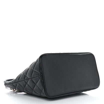 Chanel Caviar Quilted Medallion Tote Black 4 of 10
