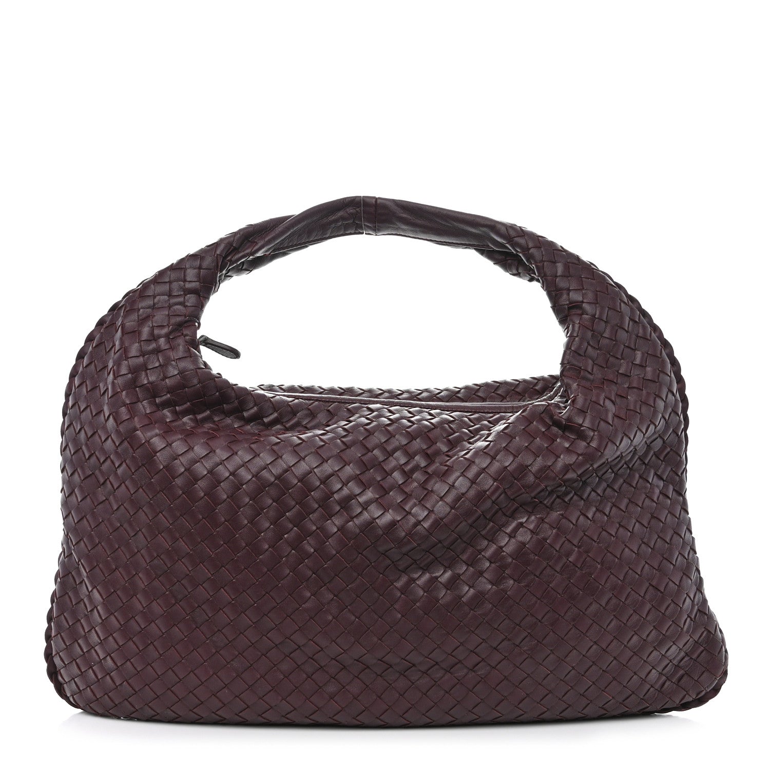 Bottega Veneta Nappa Intrecciato Veneta Hobo Aubergine 1 of 11