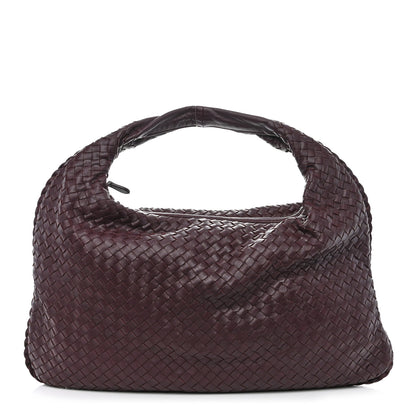 Bottega Veneta Nappa Intrecciato Veneta Hobo Aubergine 1 of 11