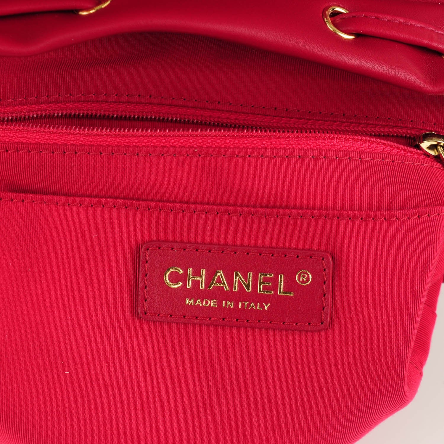Chanel Calfskin Chevron Quilted Small Urban Spirit Backpack Dark Pink 6 of 7