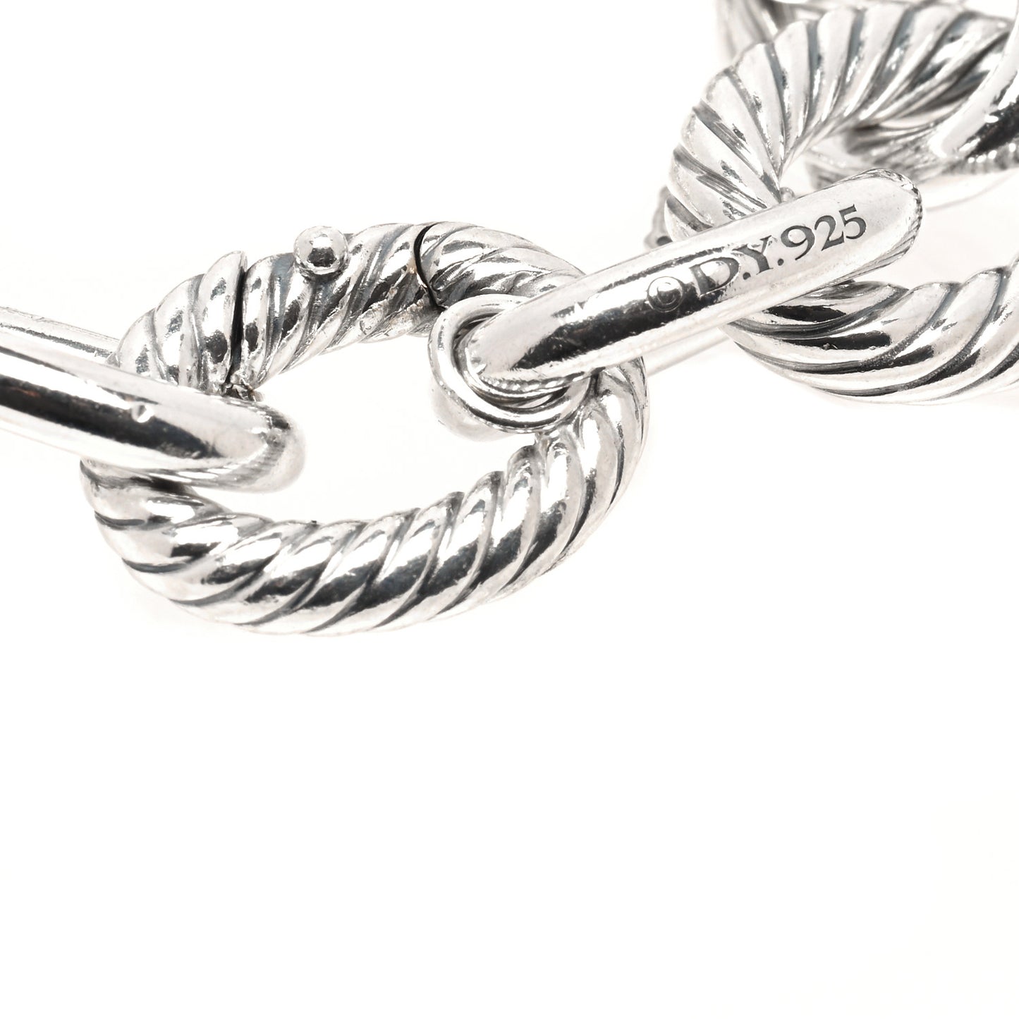 Sterling Silver 17mm Extra Large Oval Link Bracelet