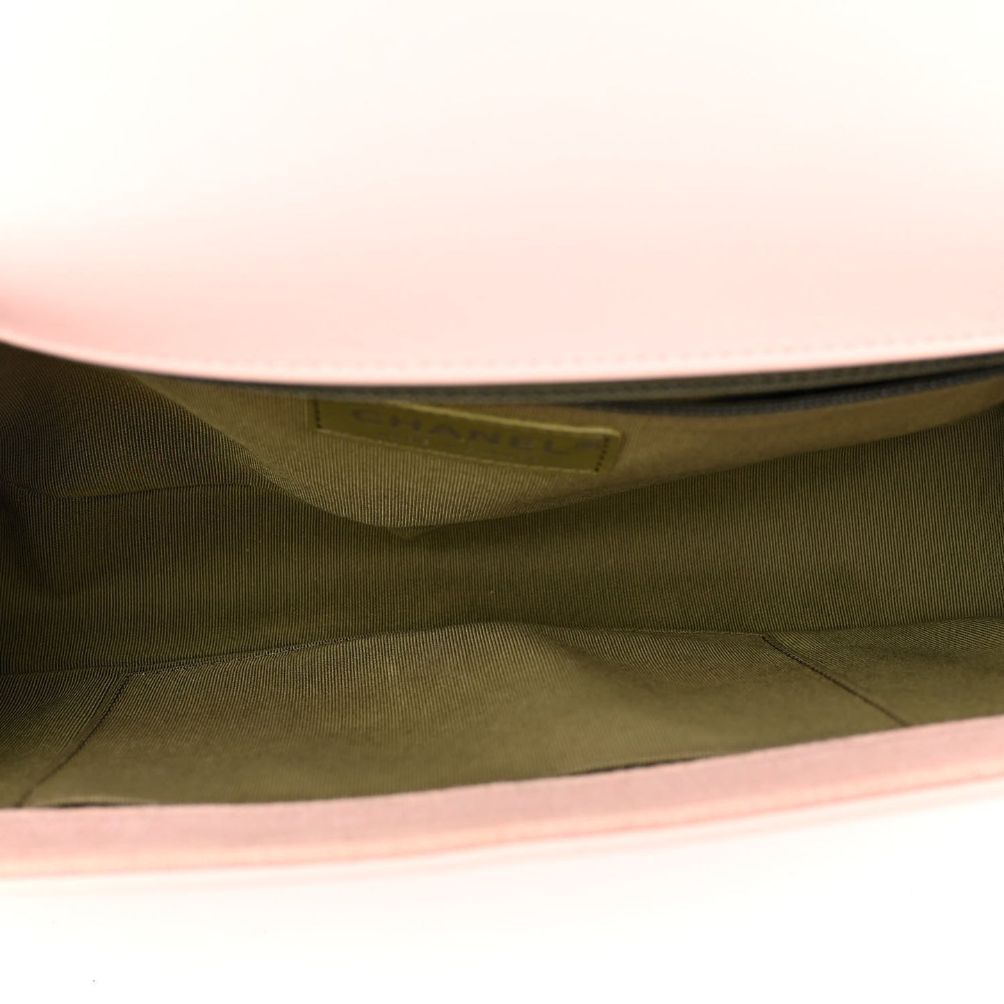 Calfskin Quilted New Medium Boy Flap Light Pink