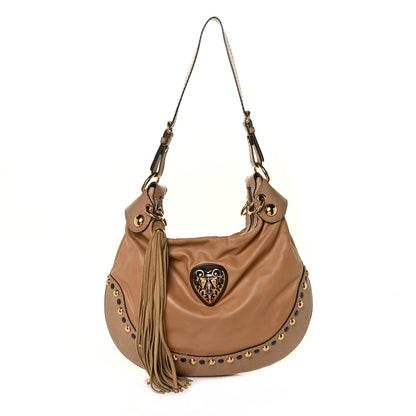Gucci Calfskin Babouska Hobo Beige 1 of 9