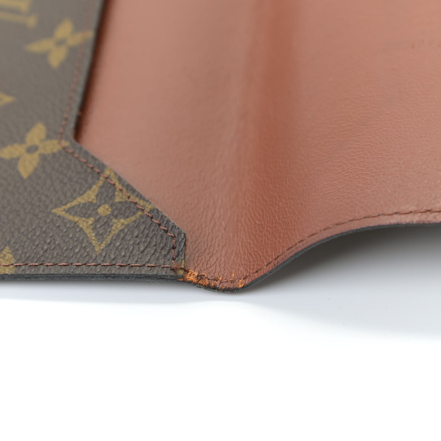 Monogram Poche Plate Envelope Clutch MM