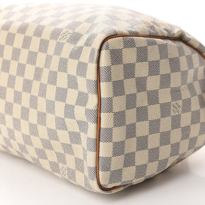 Louis Vuitton Damier Azur Speedy 30 7 of 10