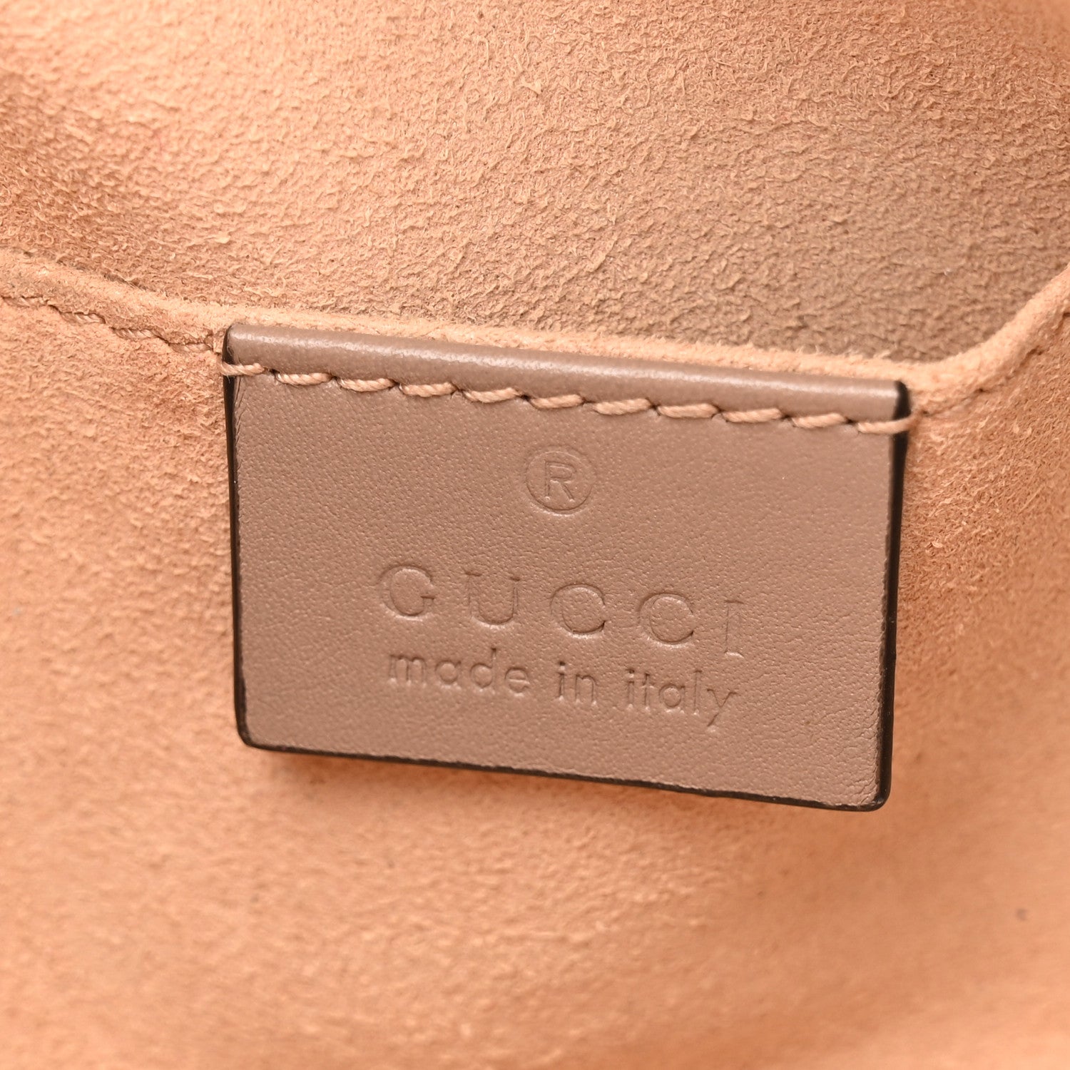 Gucci Calfskin Matelasse GG Marmont Belt Bag 95 38 Porcelain Rose 6 of 12