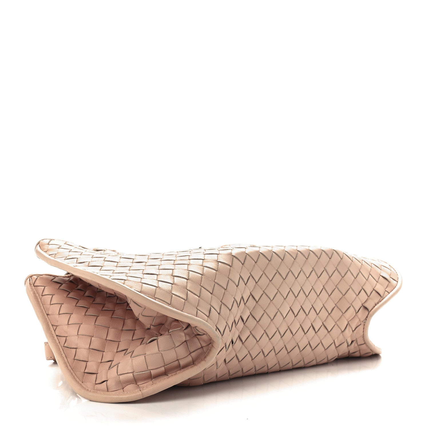 Bottega Veneta Nappa Intrecciato Small Shoulder Bag Flamingo 3 of 11