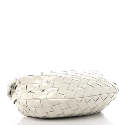 Bottega Veneta Patent Nappa Intrecciato Mini Jodie White 4 of 9