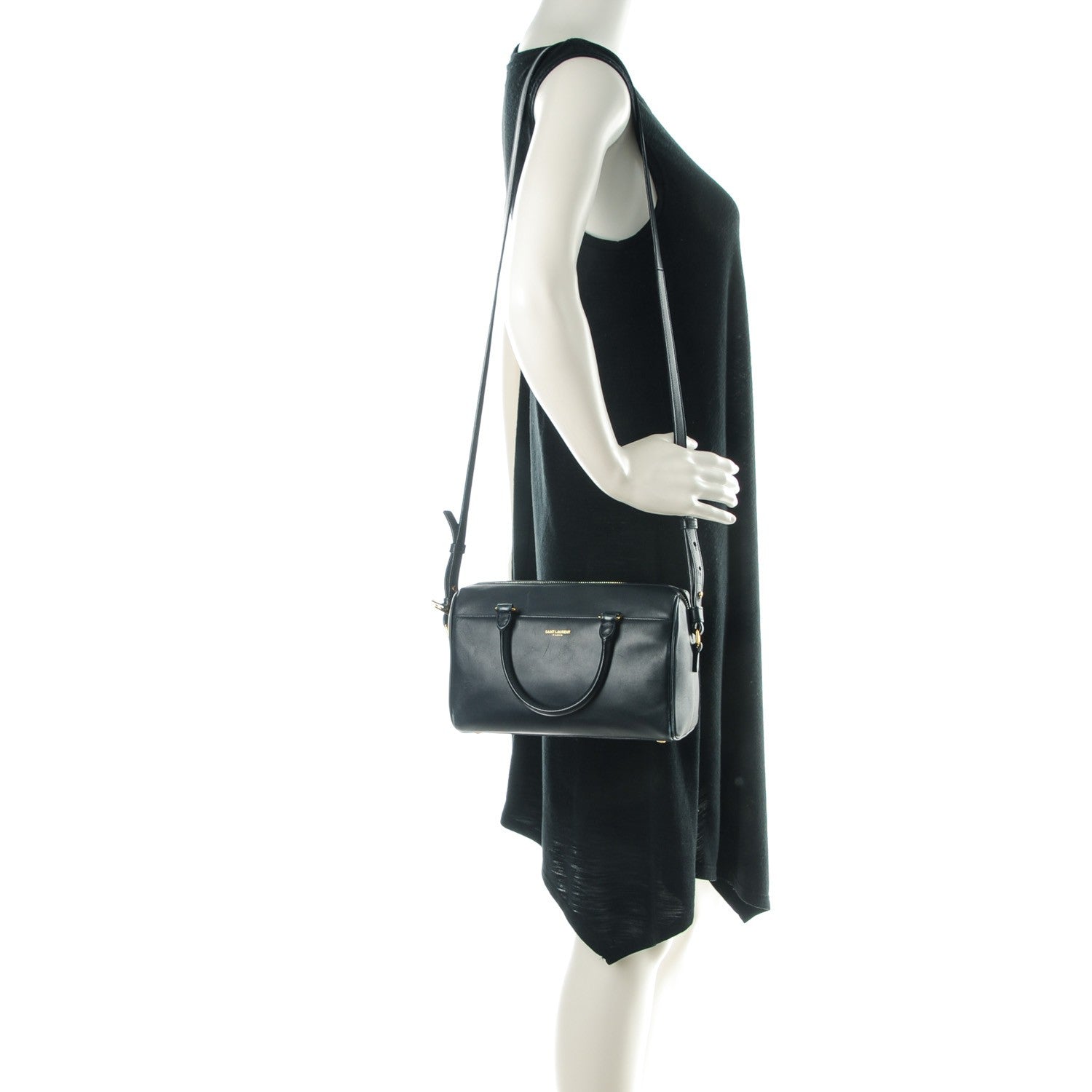 Saint Laurent Calfskin Classic Baby Duffle Marine 2 of 14