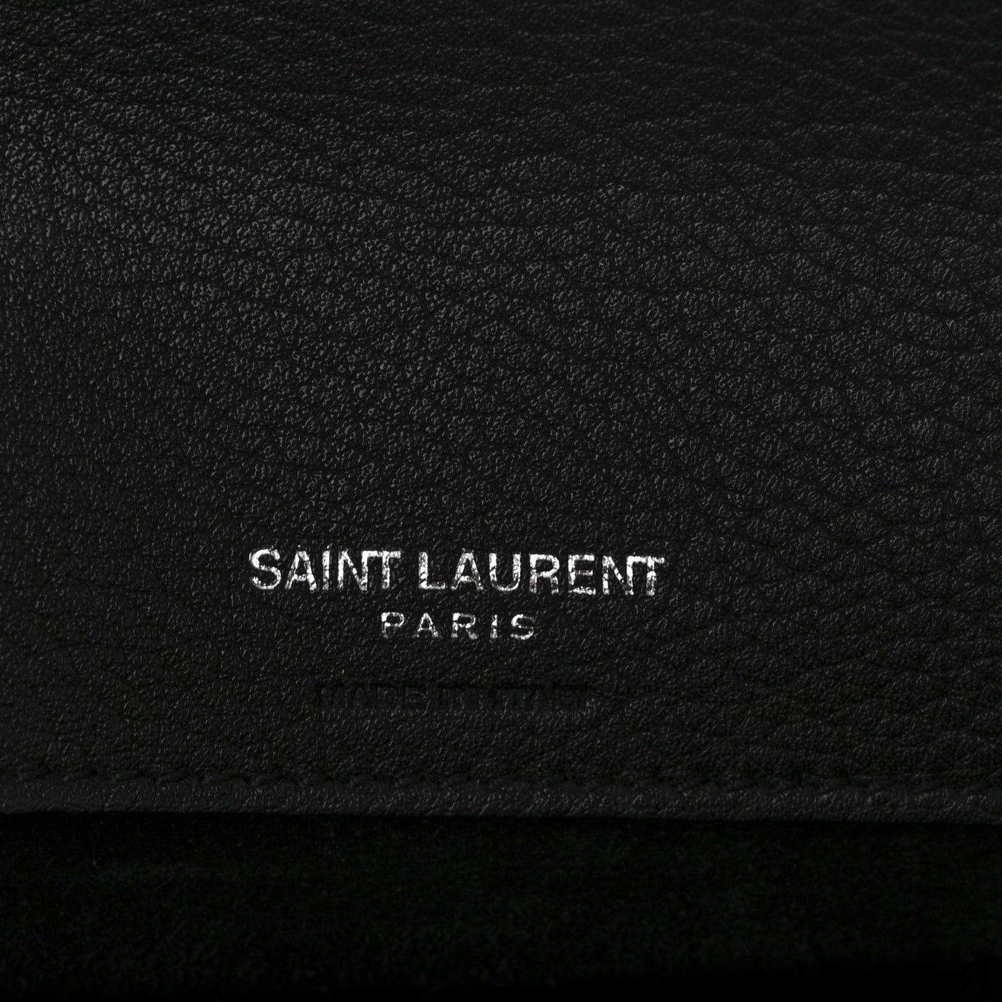 Grained Calfskin Baby Sac De Jour Souple Black