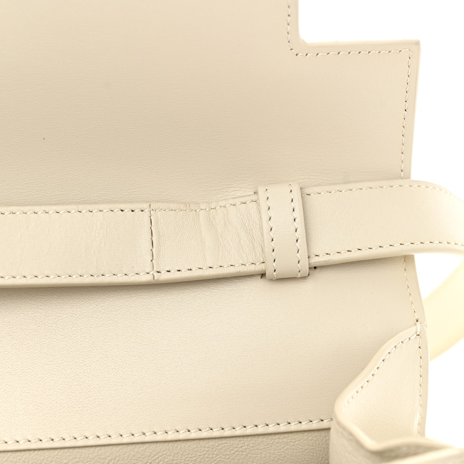 Saint Laurent Smooth Calfskin Manhattan Shoulder Bag Crema Soft 11 of 13