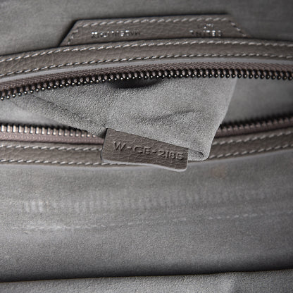 Celine Drummed Calfskin Mini Luggage Souris 7 of 16
