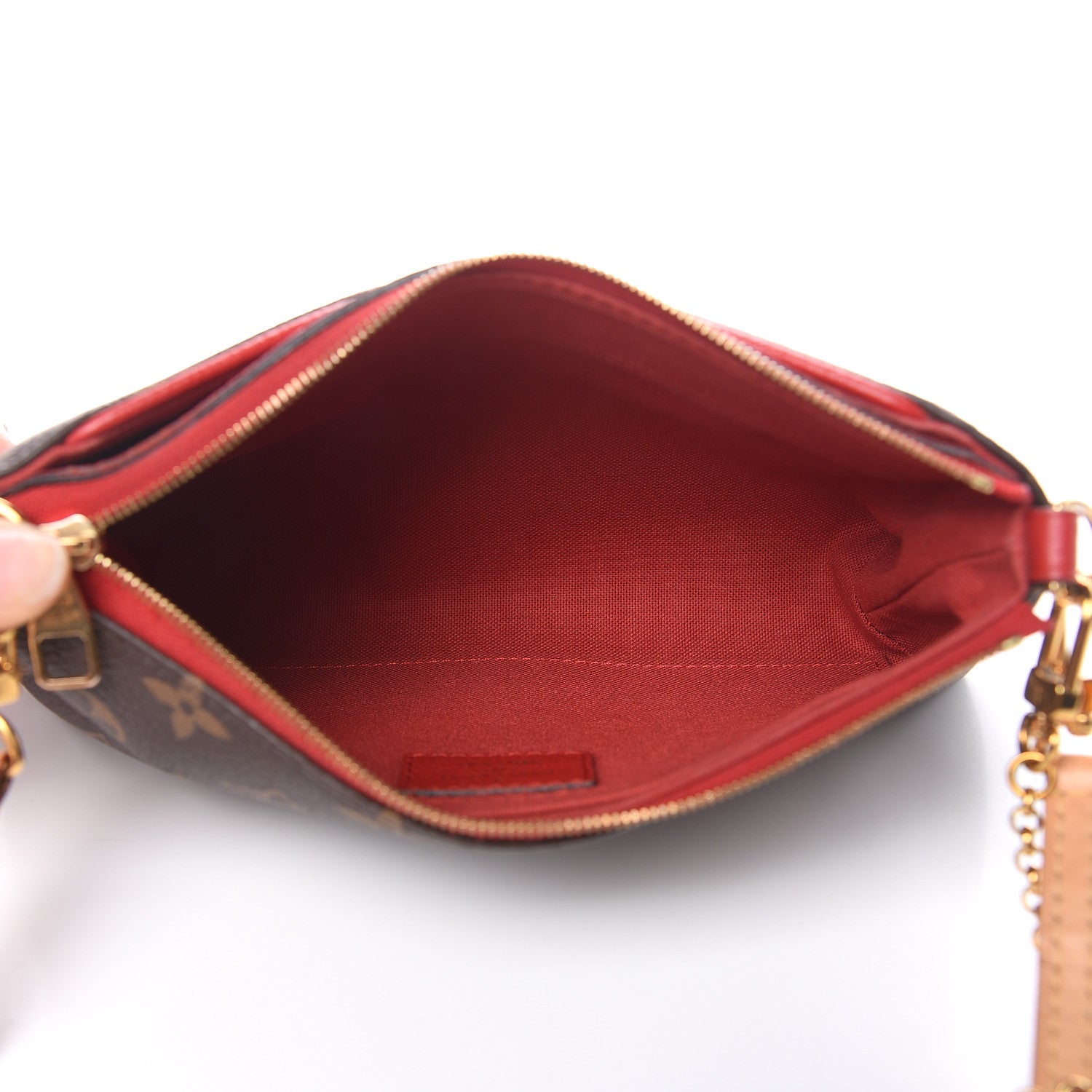 Louis Vuitton Monogram Pallas Clutch Cherry 5 of 12