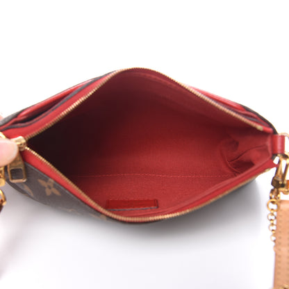Louis Vuitton Monogram Pallas Clutch Cherry 5 of 12