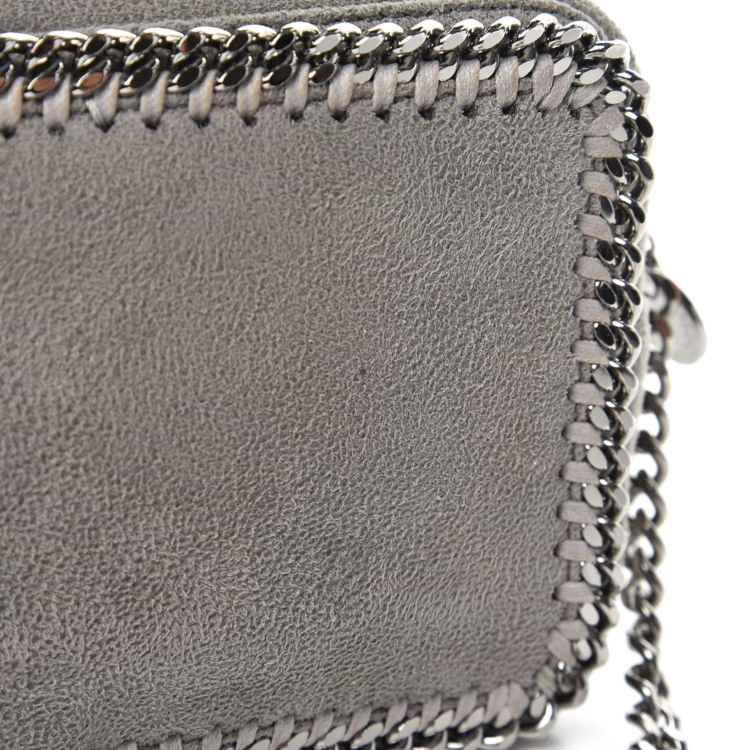 Stella McCartney Shaggy Deer Falabella Crossbody Camera Bag Light Grey 8 of 9