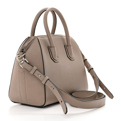 Givenchy Sugar Goatskin Mini Antigona Storm Grey 3 of 15