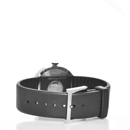 Fendi Stainless Steel Rubber 36mm Bussola Bubble Quartz Watch Black 4 of 10