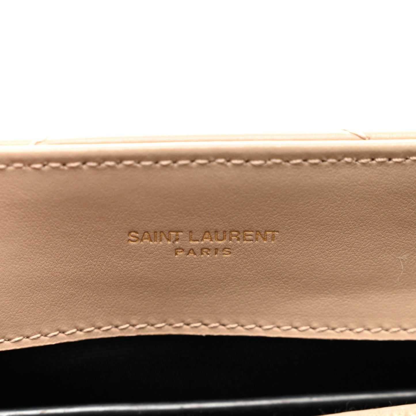 Calfskin Y Quilted Monogram Small Loulou Chain Satchel Dark Beige