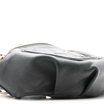 Chanel Caviar Quilted Filigree Waist Bag Black 9 of 14