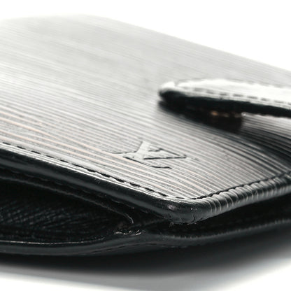 Louis Vuitton Epi Porte-Billets Compact Wallet Black 8 of 9