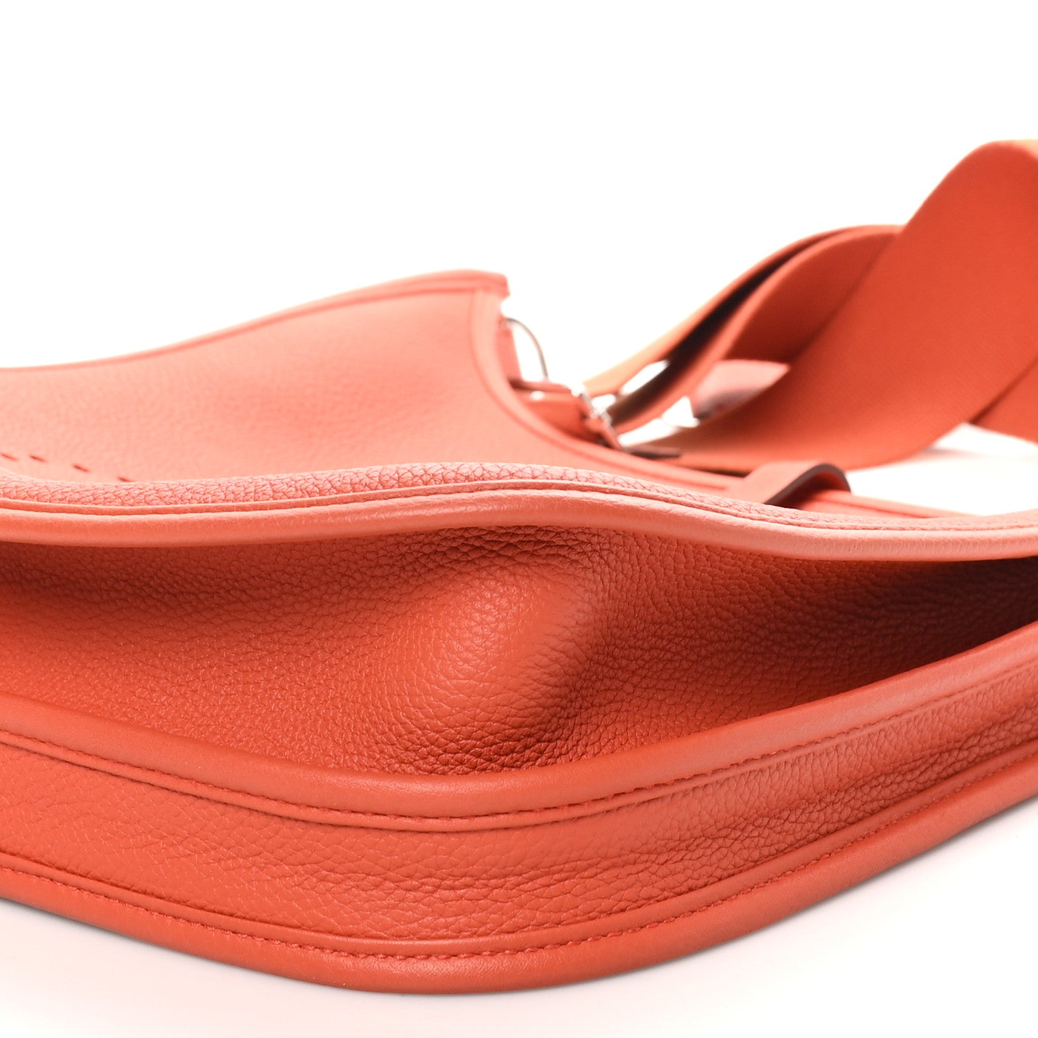 Hermes Taurillon Clemence EVELYNE III PM Feu 10 of 10