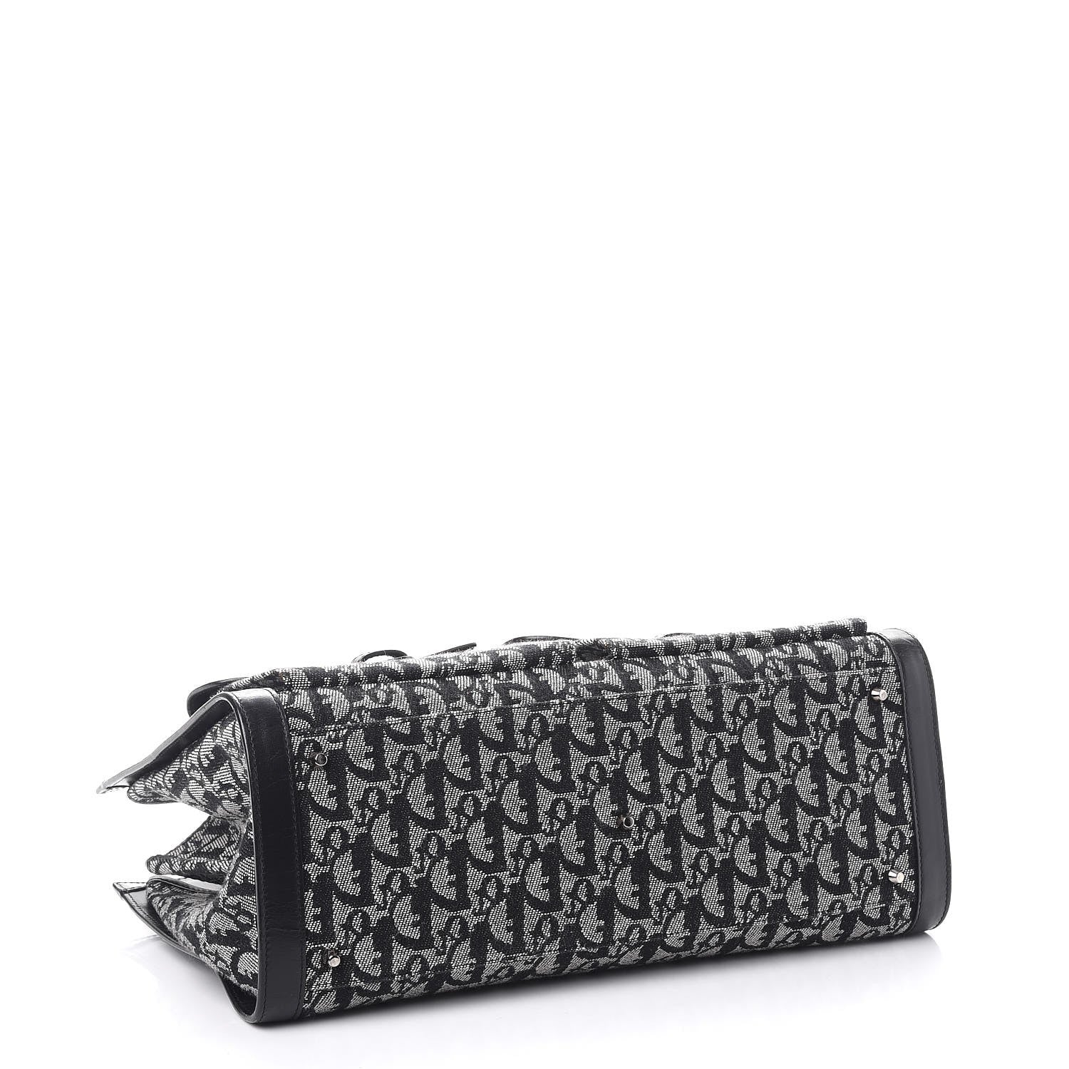 Christian Dior Monogram Tote Black 4 of 11