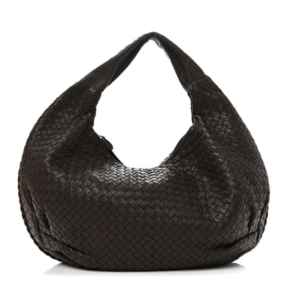 Bottega Veneta Nappa Intrecciato Large Belly Veneta Hobo Ebano 1 of 12