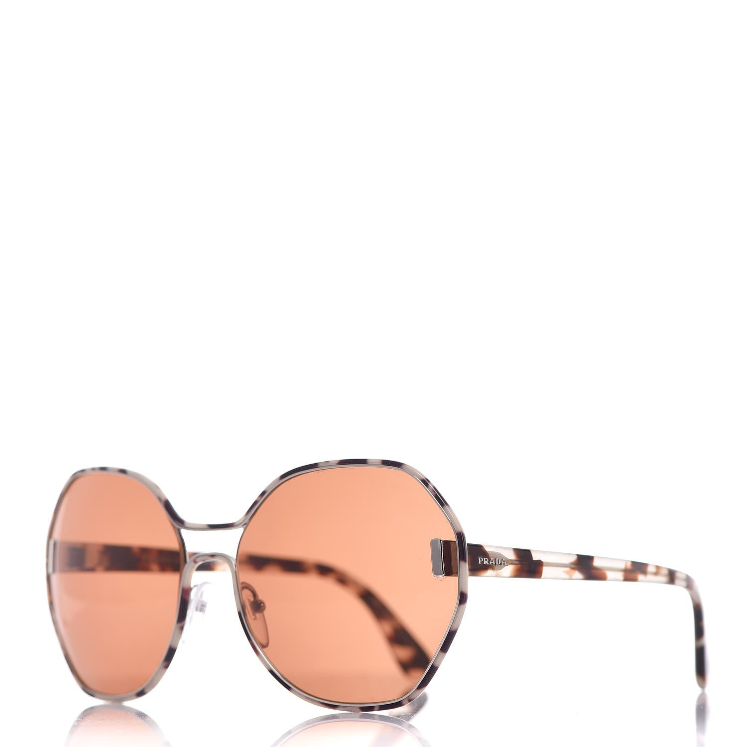 Prada Oversized Retro Sunglasses SPR 53T Tortoise 1 of 8