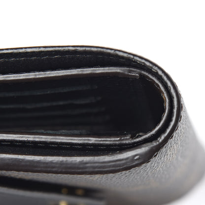 Louis Vuitton Monogram Pallas Compact Wallet Black 9 of 10