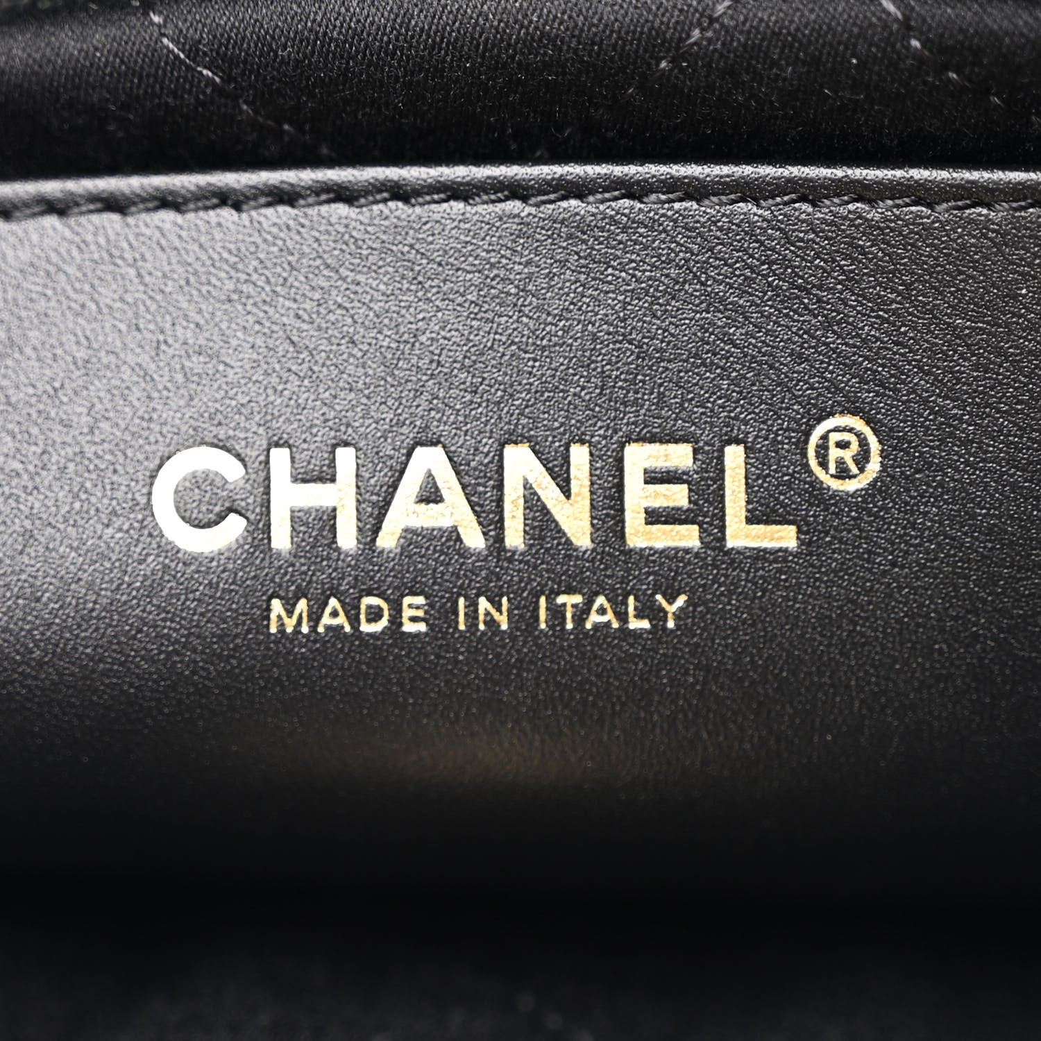 Chanel Shiny Caviar Quilted Monochrome Mini Chanel 22 Black 6 of 10
