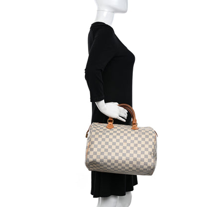 Louis Vuitton Damier Azur Speedy 30 2 of 22