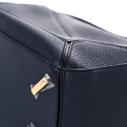 Loewe Calfskin Medium Puzzle Bag Midnight Blue Black 9 of 13